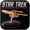 USS ENTERPRISE 1701 GOLD MODELL - EAGLEMOSS STAR TREK STARSHIPS COLLECTION