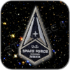 U.S. SPACE FORCE MMXIX PREMIUM TEXTIL AUFNÄHER / PATCH mit KLETT+