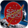 SPACE FORCE - NASA STYLE - PREMIUM TEXTIL AUFNÄHER / PATCH mit KLETT+