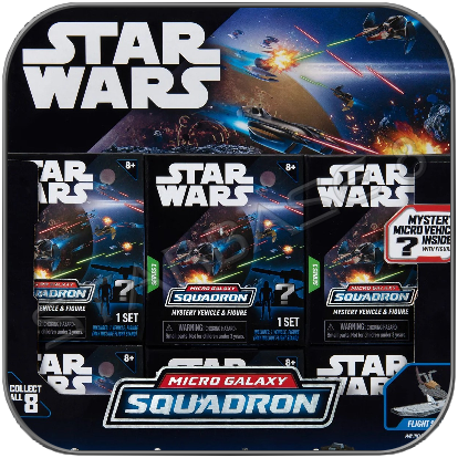 12x BLIND BOX SEALED CASE - STAR WARS MICRO GALAXY SQUADRON SERIE 3 - SCOUT CLASS